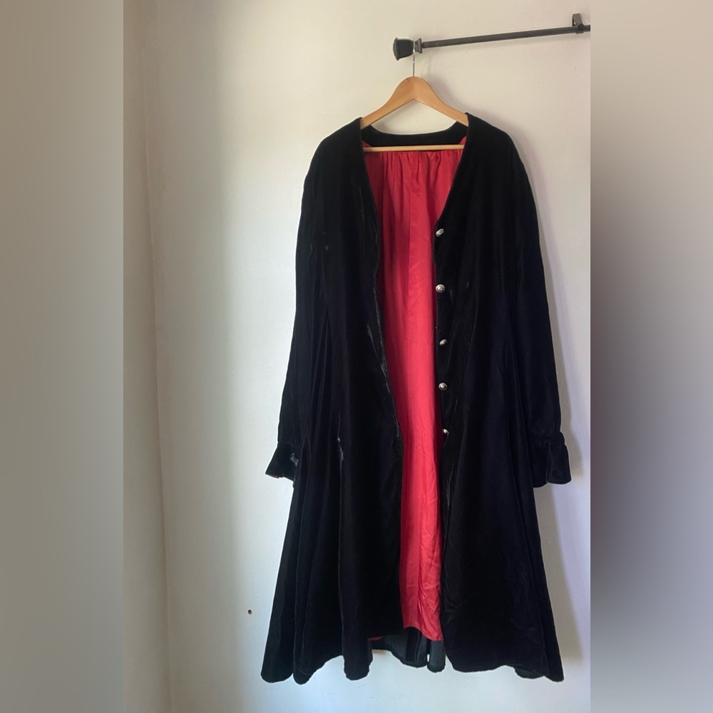 Dragon Lily Design L Velvet Coat
